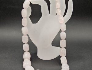 Mărgele de cuarț roz